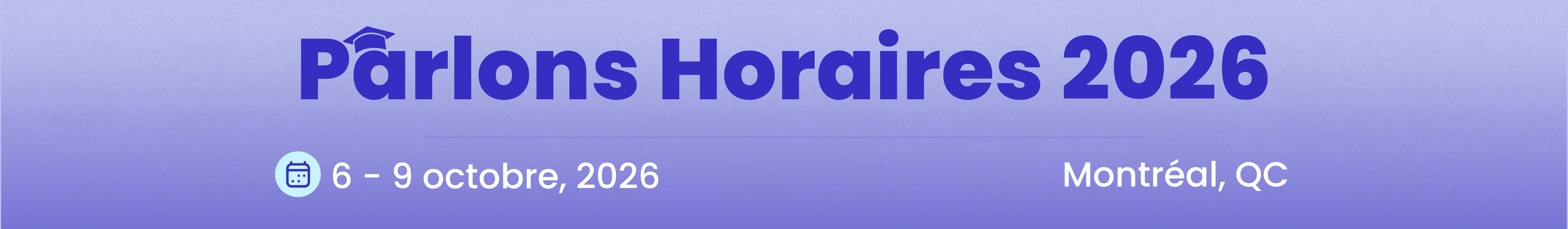 Parlons Horaires 2026